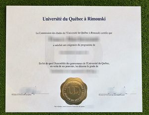 Université du Québec à Rimouski degree