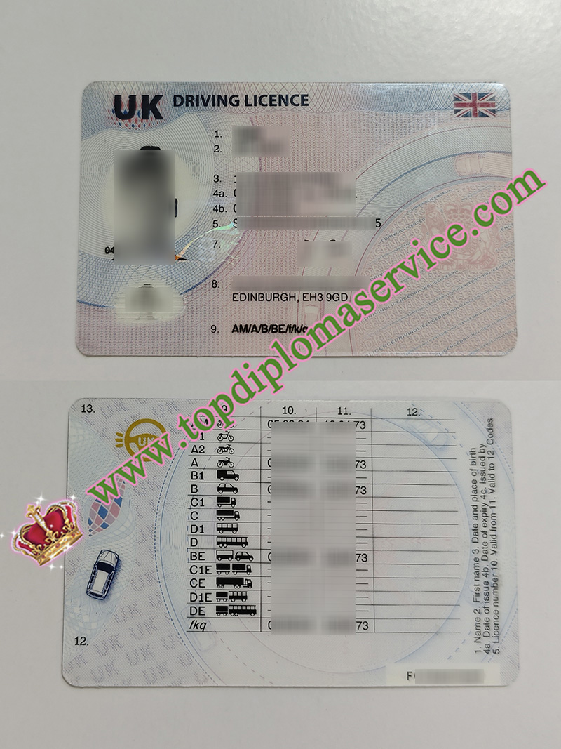 UK Driving Licence