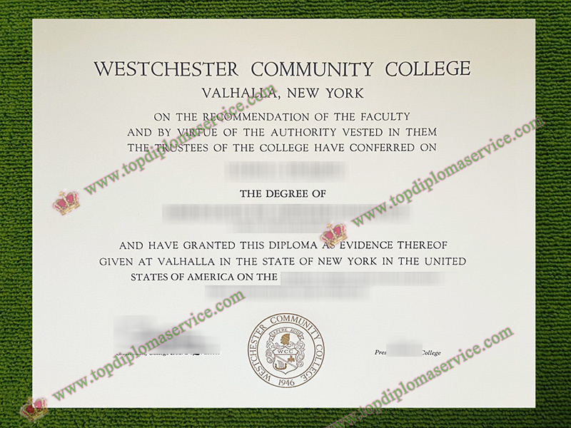 Westchester Community College diploma