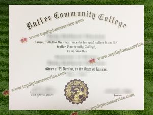 Butler Community College diploma