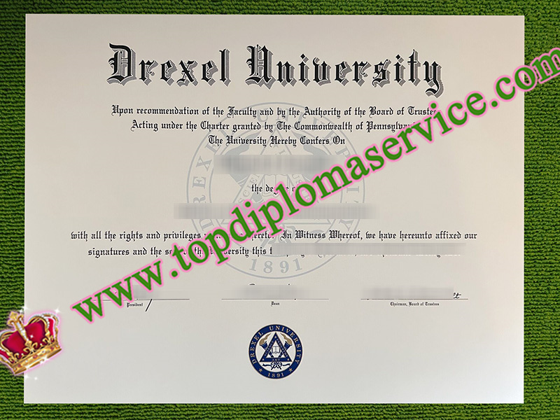 Drexel University degree, Drexel University diploma,