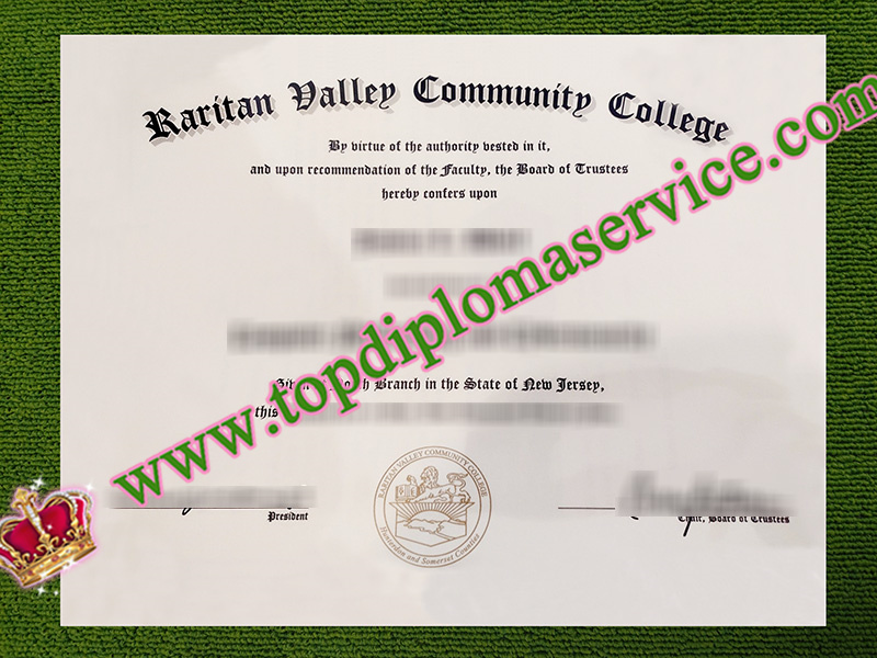Raritan Valley Community College diploma