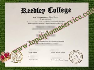 Reedley College diploma