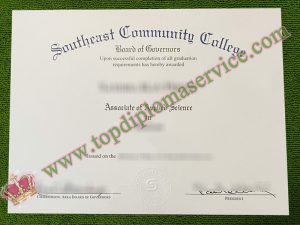 Southeast Community College diploma