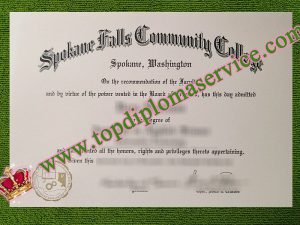 Spokane Falls Community College diploma