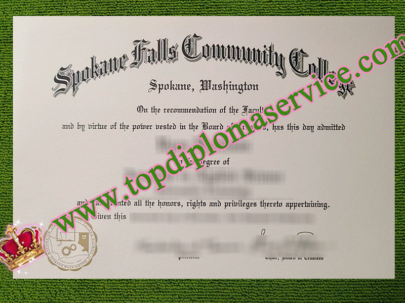 Spokane Falls Community College diploma