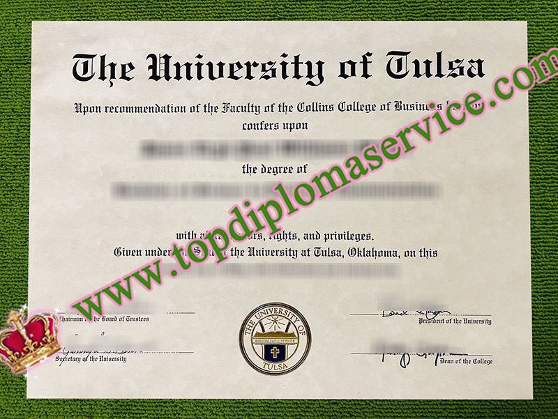 University of Tulsa diploma