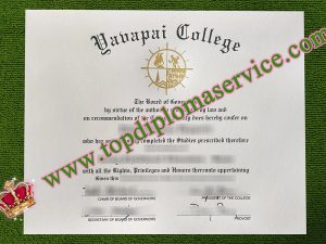 Yavapai College diploma