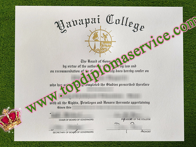 Yavapai College diploma
